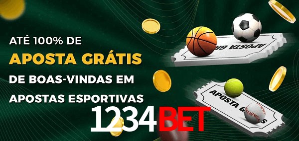 1234bet Ate 100% de Aposta Gratis